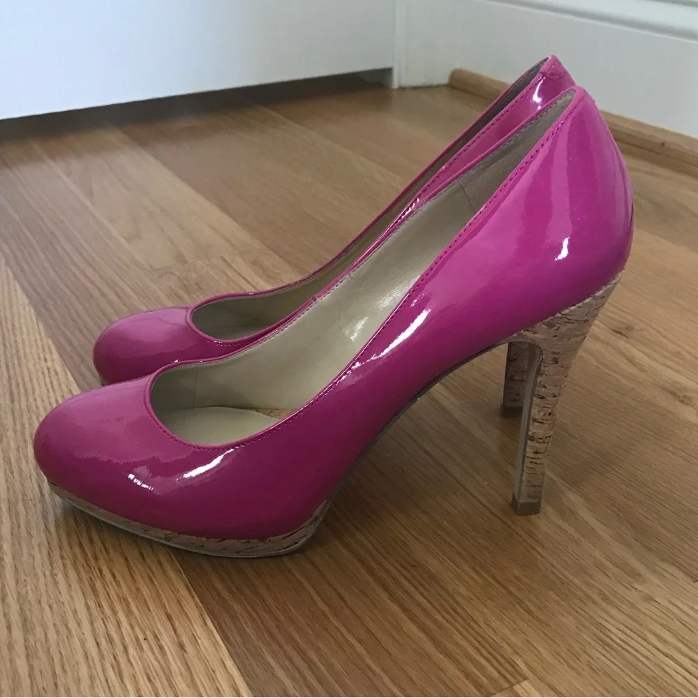 Nine West Selma Magenta Stiletto Pumps